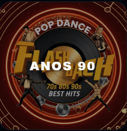 Capa da playlist Anos 90